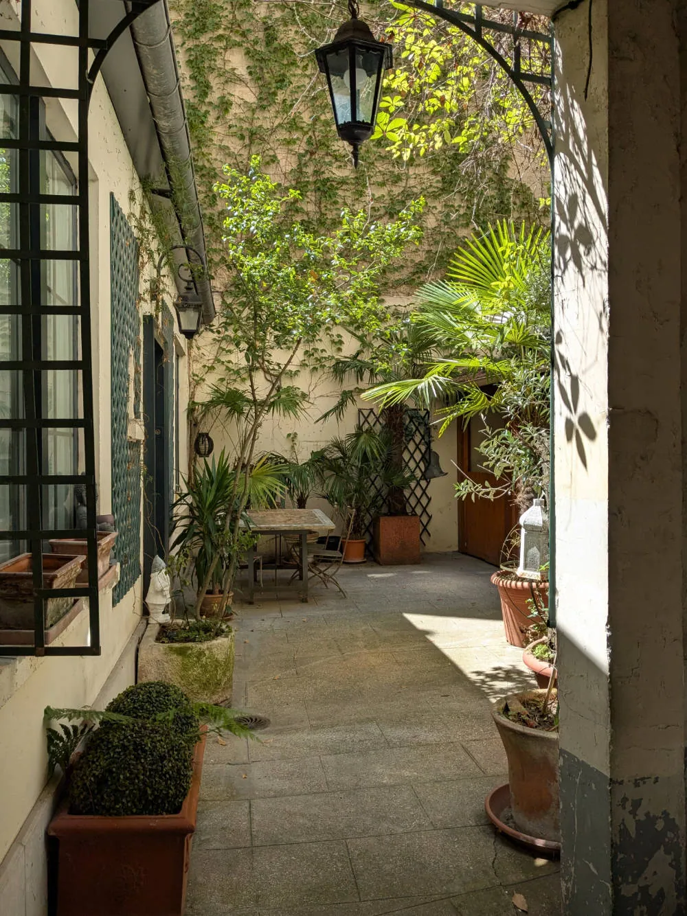 Espace extérieur d'un appartement Thérapeutique individuel Adaje, à Paris